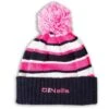 Kids' Beacon Bobble Hats Marine / Flo Pink / White