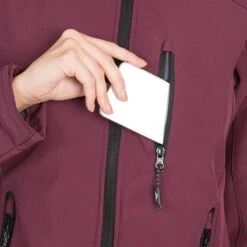 Trespass Women's Bela Softshell Jacket Fig -underwear Zone belaii fajkssm20002 fig m07 2