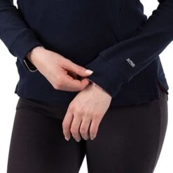 Trespass Women's Fleece AT200 Big Heart Navy -underwear Zone bigheart faflfltr0046 na1 m04