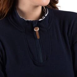 Trespass Women's Fleece AT200 Big Heart Navy -underwear Zone bigheart faflfltr0046 na1 m05