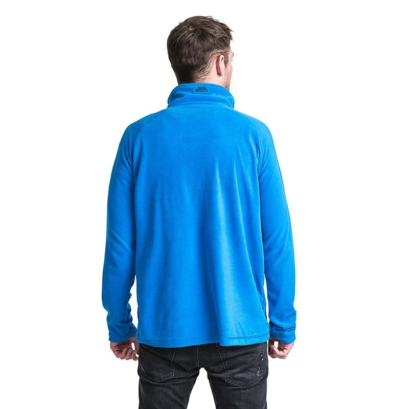 Trespass Men's Half Zip Microfleece Blackford Bright Blue 2 Trespass Men's Half Zip Microfleece Blackford Bright Blue - Image 2