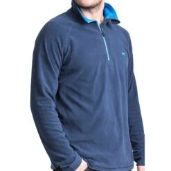 Trespass Men's Half Zip Microfleece Blackford Navy -underwear Zone blackford maflmfn10001 na1 m05