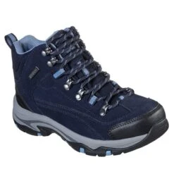 Skechers Women's Trego Alpine Trail Hiking Boot Navy / Blue -underwear Zone boot main