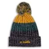 Bowen Bobble Hat Marine Amber Bottle