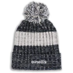 Bowen Bobble Hat Marine White