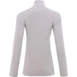 Women's Carrie Half Zip Midlayer Top Silver / Black -underwear Zone cari 064 0 gen svbkxx wmns p2