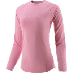 Women's Carrie Long Sleeve Training Top Pink / Black / White