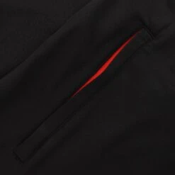 Kids' Cody Brushed Half Zip Top Black / Red / Black -underwear Zone cody 184 0 gen bkr dbk adlts p 5 1