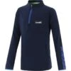 Kids' Cody Brushed Half Zip Top Marine / Royal / Green