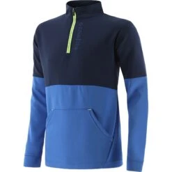 Men's Cody Hybrid Half Zip Top Marine / Royal / Green