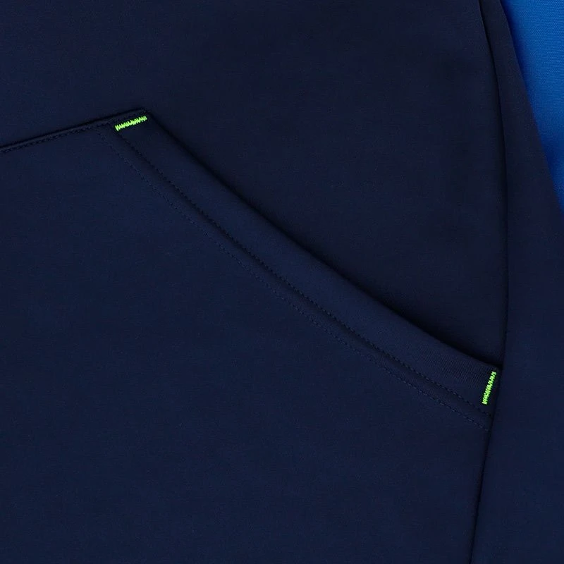 Men's Cody Hybrid Overhead Hoodie Royal / Marine / Green 6 Men's Cody Hybrid Overhead Hoodie Royal / Marine / Green - Image 6