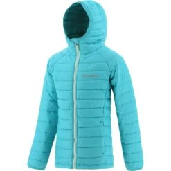 Columbia Kids' Powder Lite™ Hooded Jacket Geyser