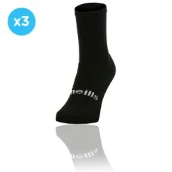 Koolite Max Midi Socks 3 Pack Black