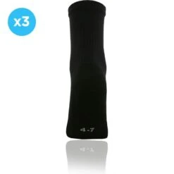 Kids' Koolite Max Midi Socks 3 Pack Black