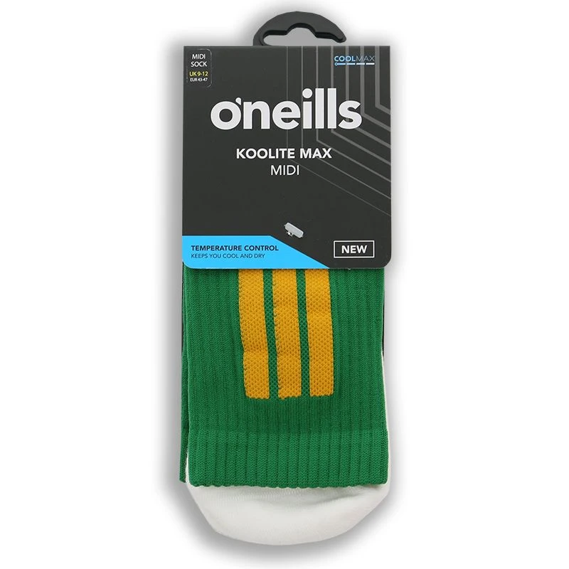 Koolite Max Midi Socks Green / Amber 3 Koolite Max Midi Socks Green / Amber - Image 3