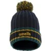 Kids' Darcy Bobble Hat Marine / Bottle / Amber