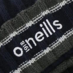 Kids' Darcy Bobble Hat Marine / Dark Grey / Silver -underwear Zone darcy 083 bobble hat mne dgy slv p3