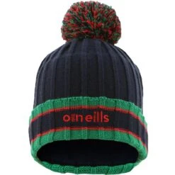 Kids' Darcy Bobble Hat Marine / Green / Red