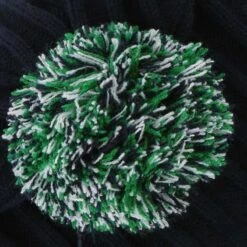 Darcy Bobble Hat Marine / Green / White -underwear Zone darcy 083 bobble hat mne emr whi p4