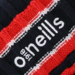 Kids' Darcy Bobble Hat Marine / Red / White -underwear Zone darcy 083 bobble hat mne red whi p3 1