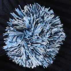 Darcy Bobble Hat Marine / Sky / White -underwear Zone darcy 083 bobble hat mne sky whi p4 1