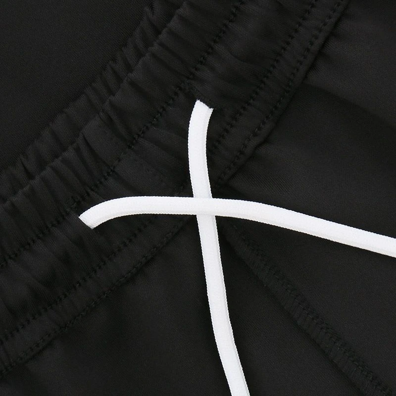 Men's Defender Hybrid Skinny Tracksuit Bottoms Black / White 6 Men's Defender Hybrid Skinny Tracksuit Bottoms Black / White - Image 6