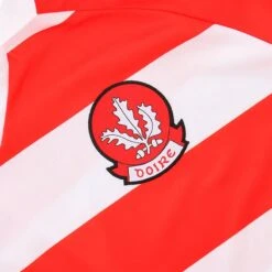 Derry Retro Jersey Hooped -underwear Zone derry hooped retro jersey red wht 21 3