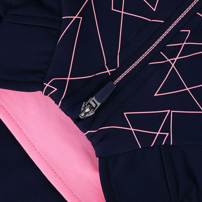 Kids' Dolmen Brushed Half Zip Top Marine / Pink / Purple 4 Kids' Dolmen Brushed Half Zip Top Marine / Pink / Purple - Image 4