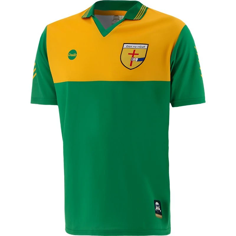 Donegal Retro Jersey Green 1 Donegal Retro Jersey Green