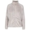 Trespass Women's Telltale Soft Furry Fleece Jacket Soft Stone