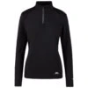 Trespass Women's Terek Half Zip Tec Top Black