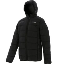 Kid's Finn Hooded Padded Jacket Black