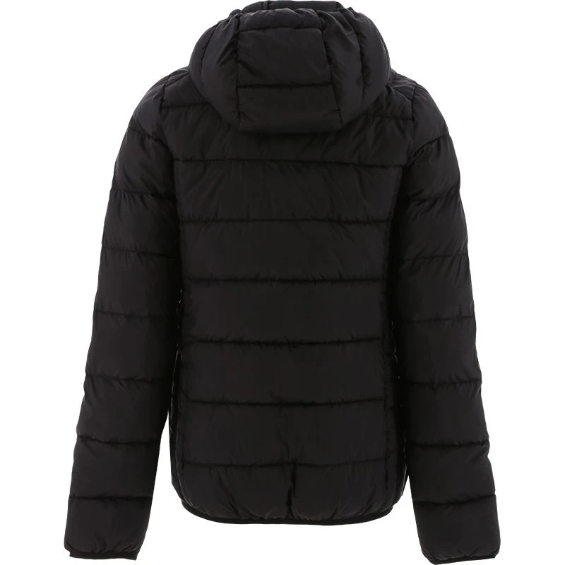 Kids' Fiona Hooded Padded Jacket Black / Pink 2 Kids' Fiona Hooded Padded Jacket Black / Pink - Image 2