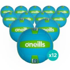 First Touch Football Blue / Green 12 Pack