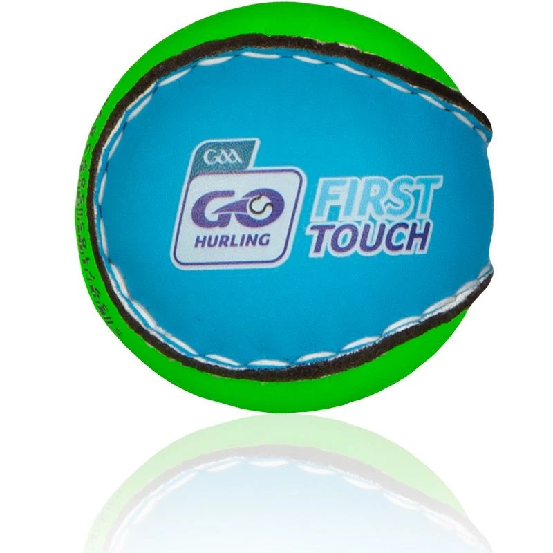 First Touch Hurling Ball Green / Blue 12 Pack 3 First Touch Hurling Ball Green / Blue 12 Pack - Image 3