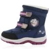 Frozen Elsa Snow Boots Navy