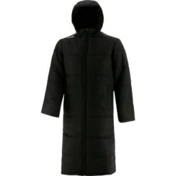 Kids' Galaxy Hooded Sub Coat Black