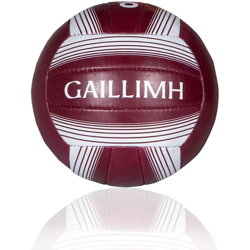Galway GAA Inter County Football Burgundy / White 2 Galway GAA Inter County Football Burgundy / White - Image 2