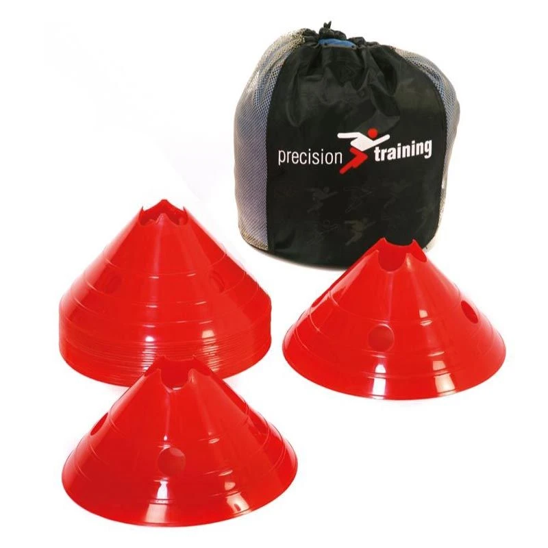 Precision Giant Saucer Cone Set Of 20 Red 2 Precision Giant Saucer Cone Set Of 20 Red - Image 2