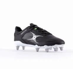 Gilbert Men's Sidestep X15 8 Stud Boots Black