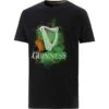 Guinness Men's Harp T-Shirt Black