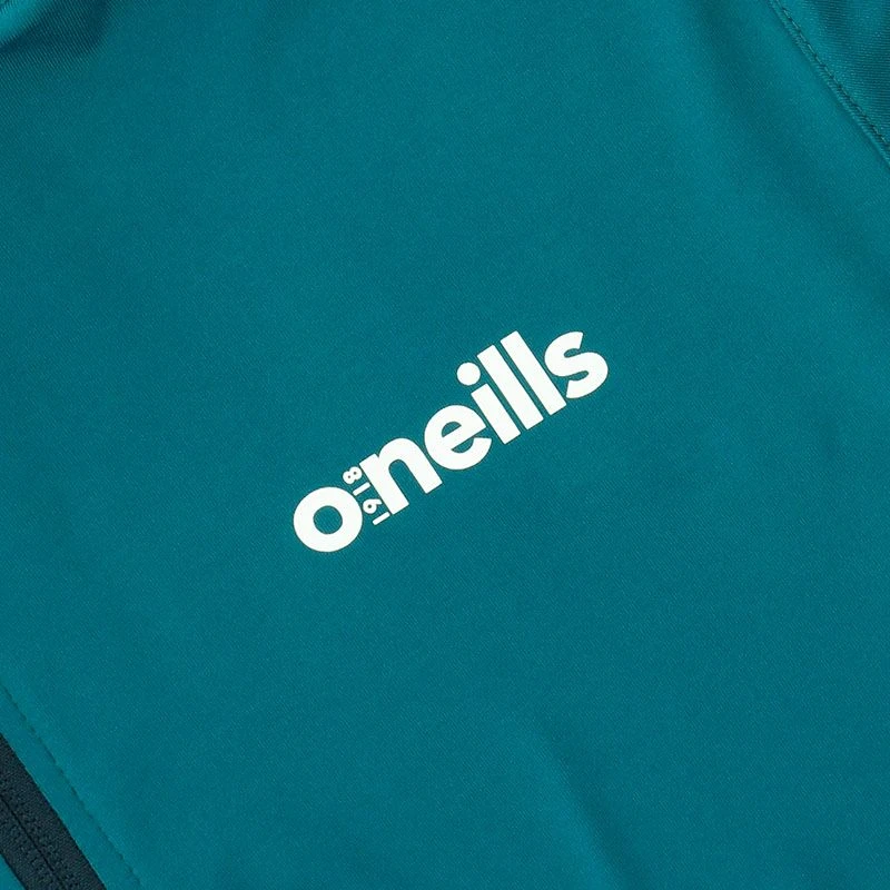 Men's Hayden Brushed Half Zip Top Green / Marine / Amber 3 Men's Hayden Brushed Half Zip Top Green / Marine / Amber - Image 3