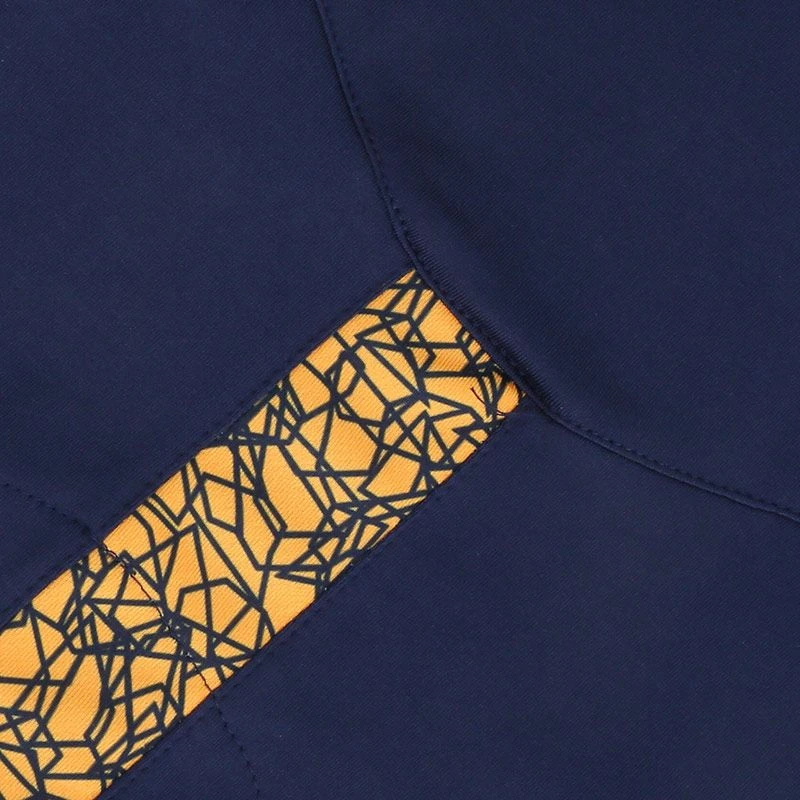 Men's Hayden Brushed Half Zip Top Green / Marine / Amber 5 Men's Hayden Brushed Half Zip Top Green / Marine / Amber - Image 5