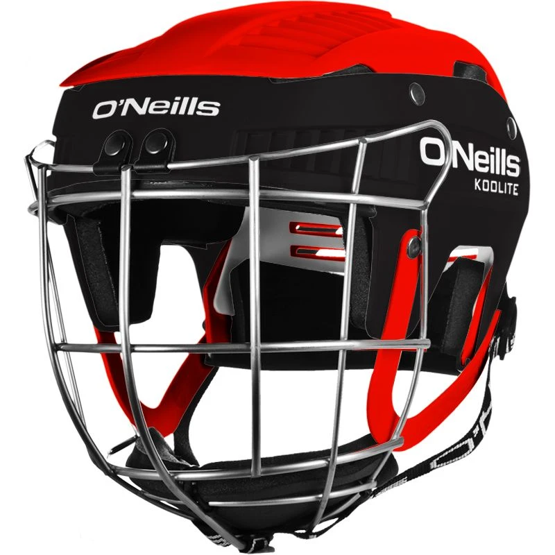 Koolite Hurling Helmet Black / Red 1 Koolite Hurling Helmet Black / Red