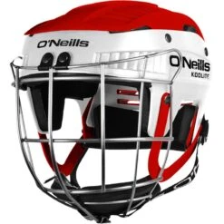 Koolite Hurling Helmet White / Red