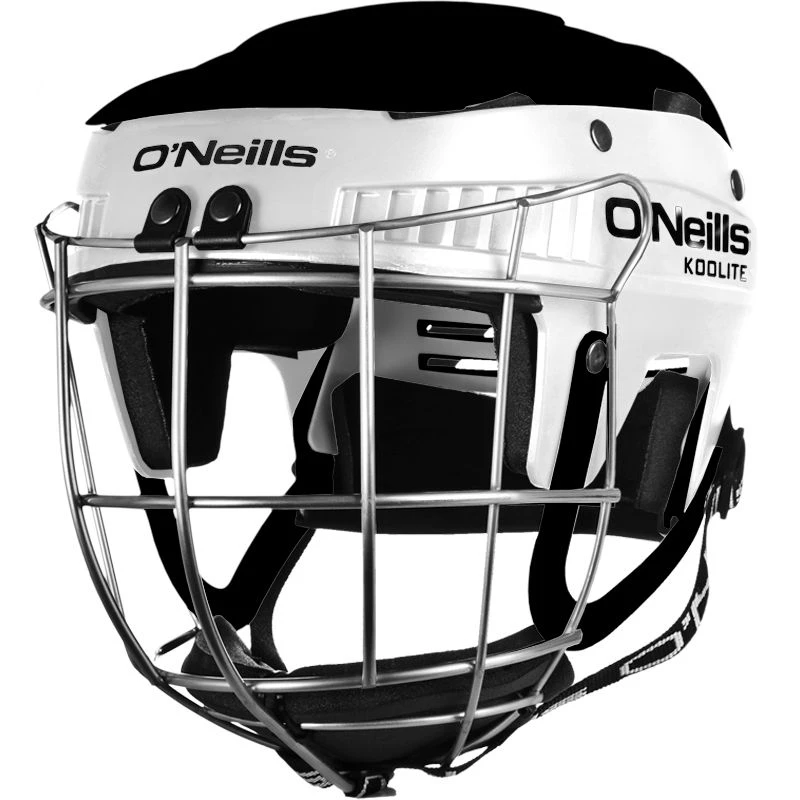 Koolite Hurling Helmet White / Black 1 Koolite Hurling Helmet White / Black