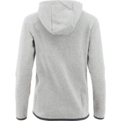 Women's Henry Fleece Full Zip Hoodie Grey -underwear Zone henry16 fz flc hoodie wmns marl grey 2