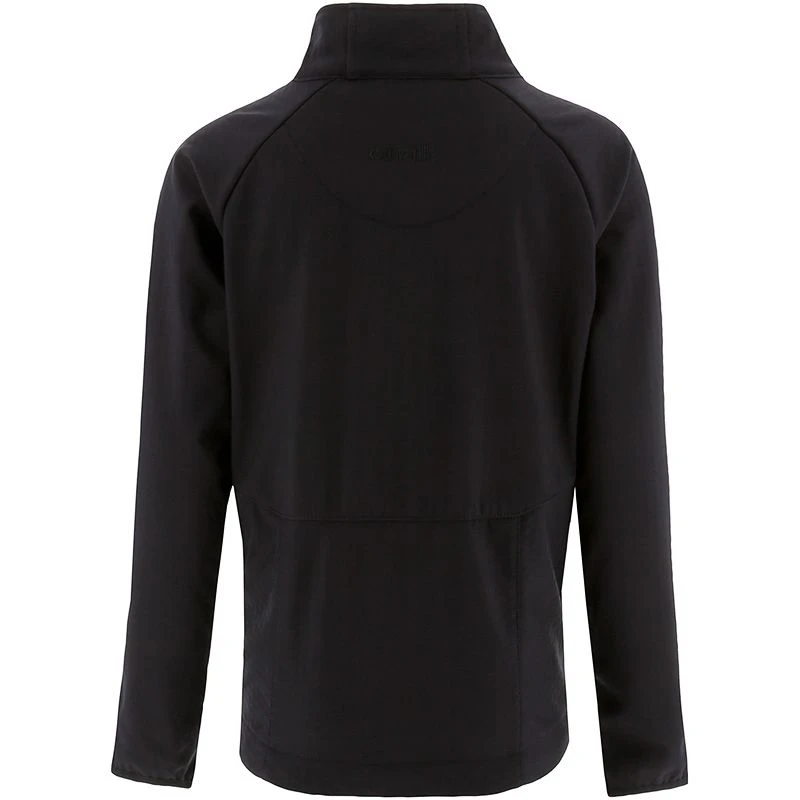 Kids' Idaho Soft Shell Full Zip Jacket Black 2 Kids' Idaho Soft Shell Full Zip Jacket Black - Image 2