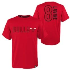 Men's Chicago Bulls LaVine Name And Number T-Shirt Red -underwear Zone k2m1fdkc b60 bulzl lavine bulls st