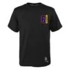 Men's LA Lakers LeBron James T-Shirt Black / White / Yellow